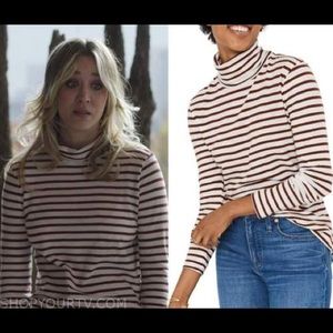 GUC madewell cotton turtleneck medium